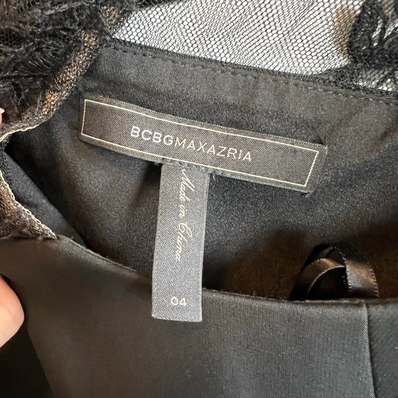 BCBG Maxazria Kinsley black dress in size 4 - Picture 7 of 7